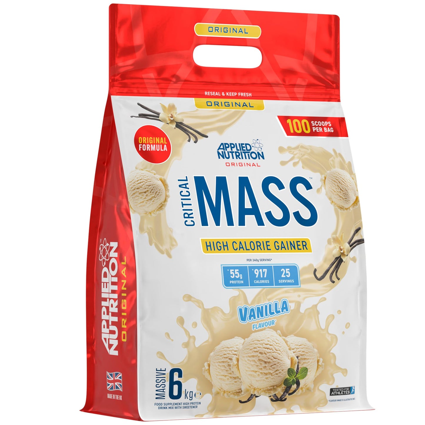 APPLIED NUTRITION CRITICAL MASS WEIGHT GAINER 6kg
