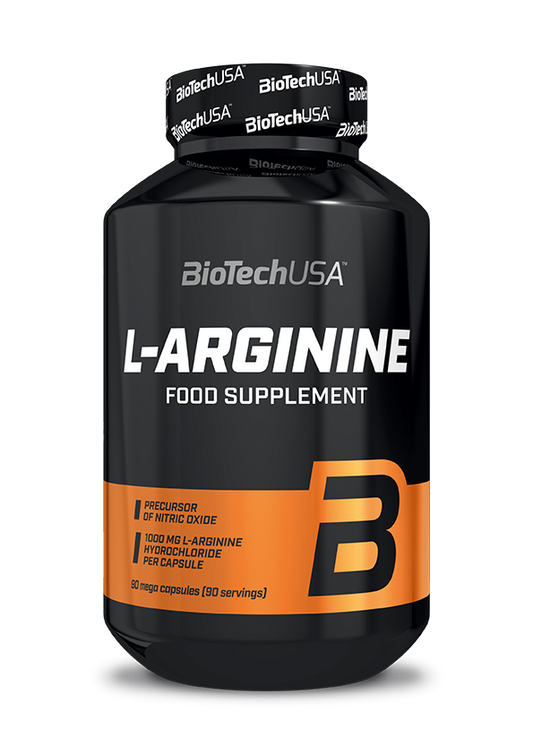 BioTech USA L-Arginine 90 Capsulas