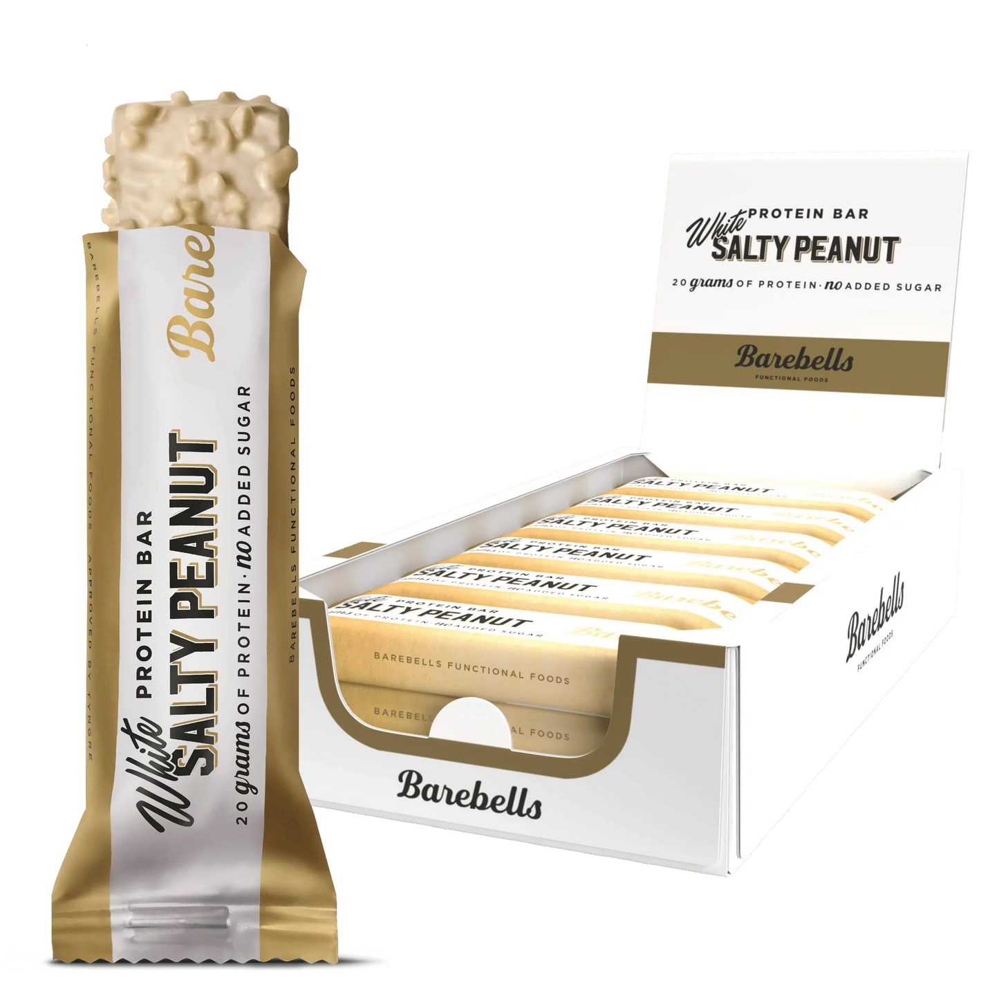 BAREBELLS BARS SALTY PEANUT 55GR X 12UDS