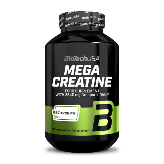 BioTech USA Mega Creatine 120 Capsulas