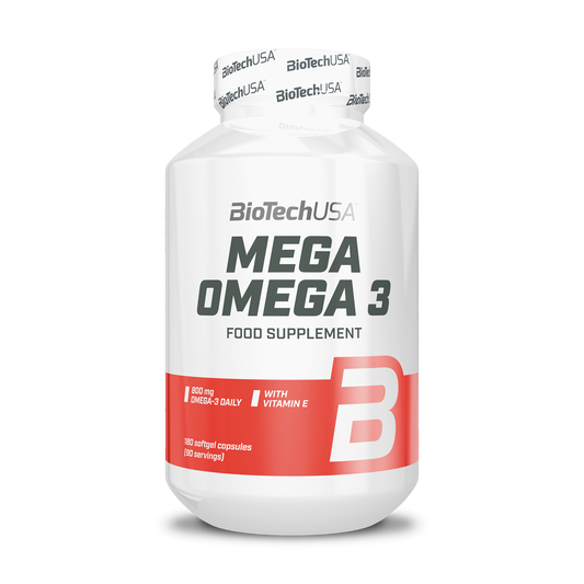 BioTech USA Mega Omega 3 90 Capsules
