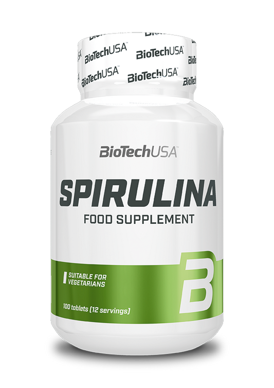 BioTech USA Spirulina 100 Capsulas