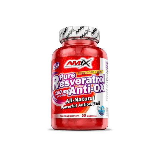 AMIX PURE RESVERATROL ANTI-OX 60 CAPS