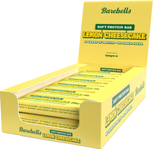 BAREBELLS BARS LEMON CHEESECAKE 55GR X 12UDS