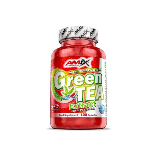 AMIX GREEN TEA EXTRACT WITH VITAMIN C 100 CAPS